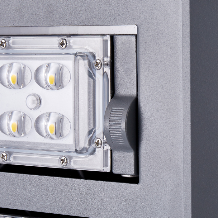 integrated solar security lighting